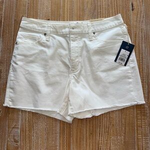 NWT White Denim Shorts